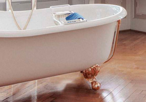 Gentry Home Bexley Cast iron bathtubs with feet цветок инкалюкс GH101921  - Вид №1
