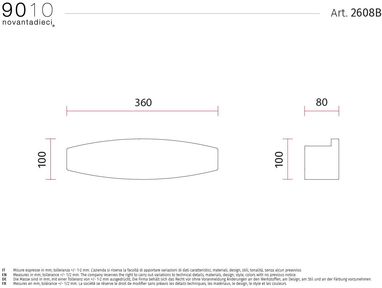 9010 novantadieci Аппликация светодиода из керамики  2608b  - Вид №4