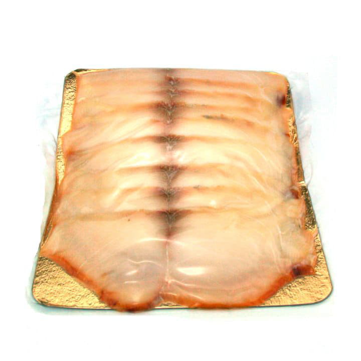 Масляная рыба нарезка из пласта холодного копчения Santreyd 9164 - Вид №1