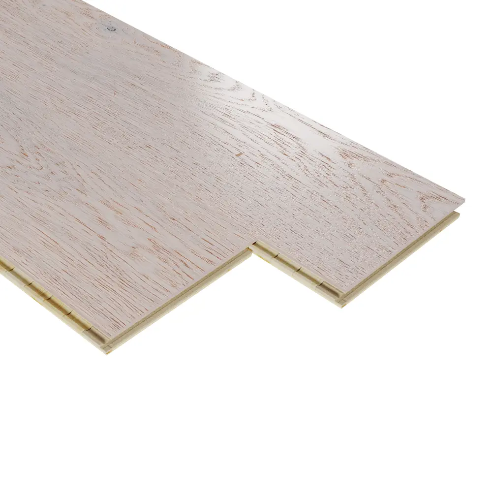 Паркетная доска однополосная «Дуб Сноу ВК» 0.99 м² Barlinek STLM-2171190 - Вид №2