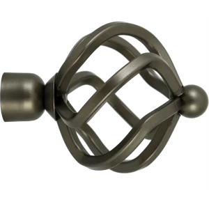 Наконечник Orbis Глобус, металл, цвет графит, 10 см