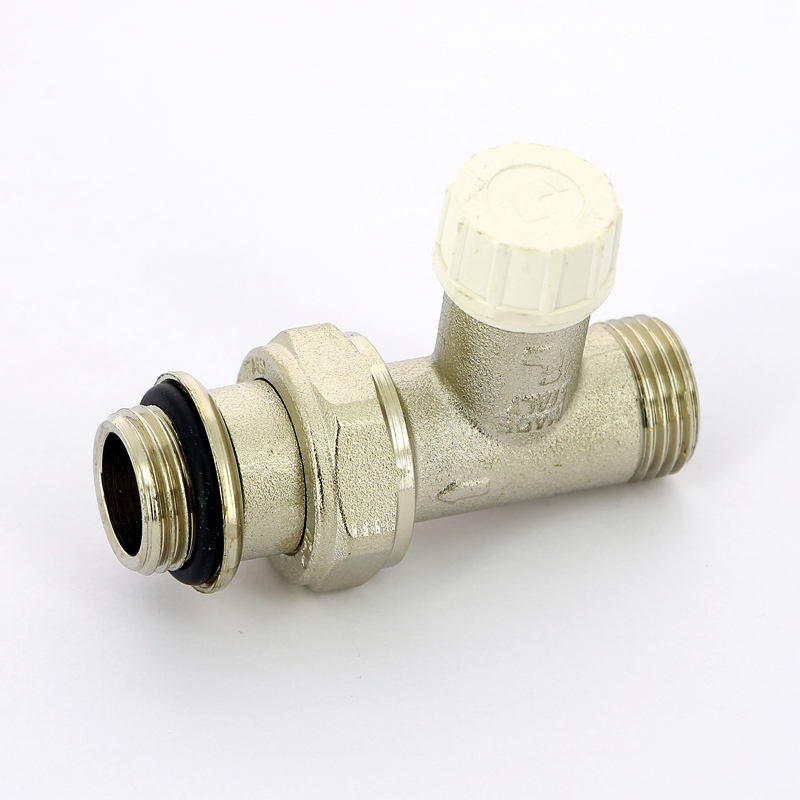 Вентиль НВ для радиаторов обратный с разъемным соединением, с уплотнительной прокладкой O-ring и стопором ITAP 1/2" 297S12 - Вид №3