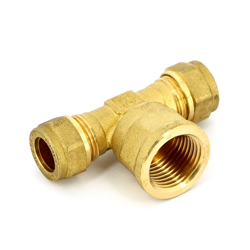 Тройник обжим-В TIEMME 12х1/2"х12 1000093