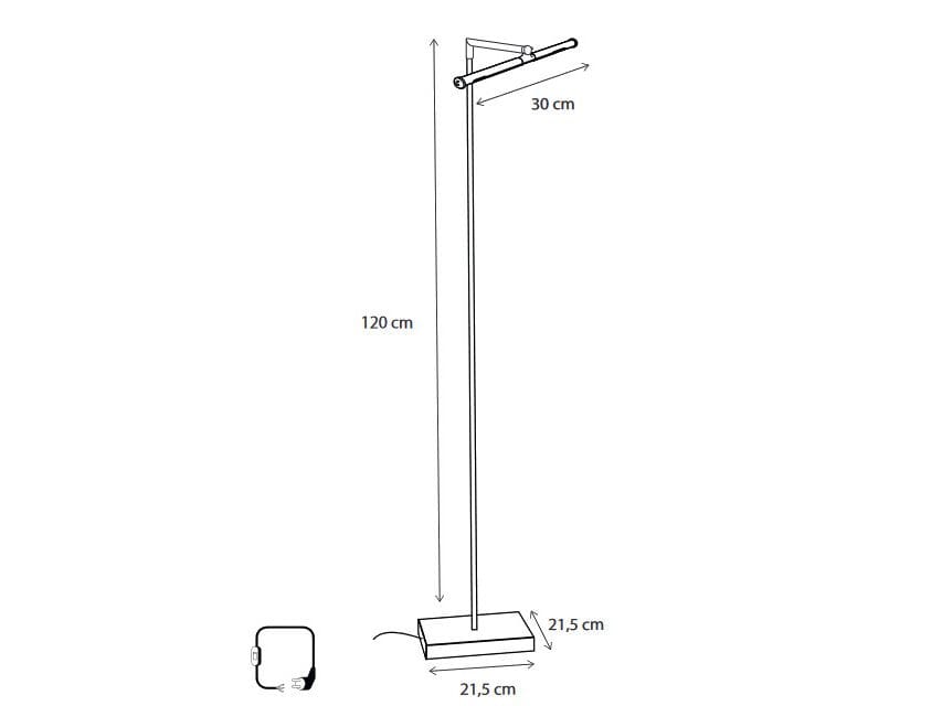 Латунный светодиодный светильник для чтения Authentage Lighting Matisse ARCH-00104043 - Вид №2