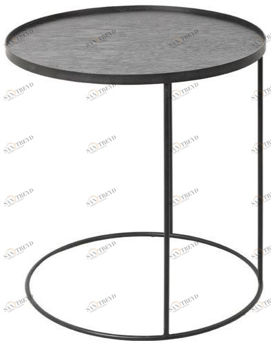 Ethnicraft Высокий круглый столик  20339 