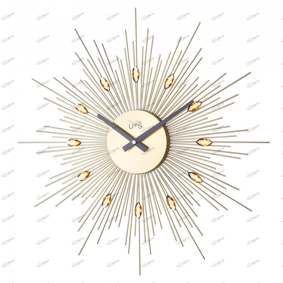 Часы-солнце настенные золотые Tomas Stern 8057 TOMAS STERN СОЛНЦЕ 00-3872762 Золото 