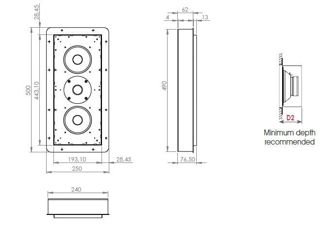 Металлический акустический диффузор Garvan Acoustic Luna ARCH-00019756 - Вид №3