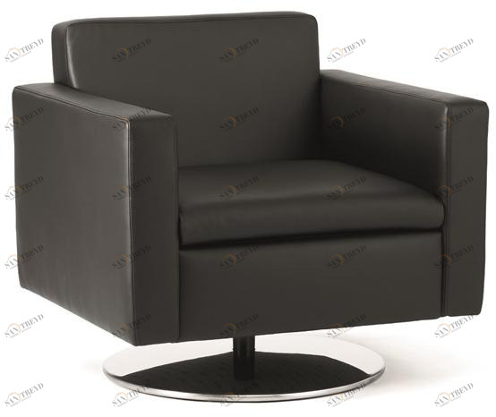 Spiegels Поворотное кожаное кресло с подлокотниками .u two sun-id-1513091