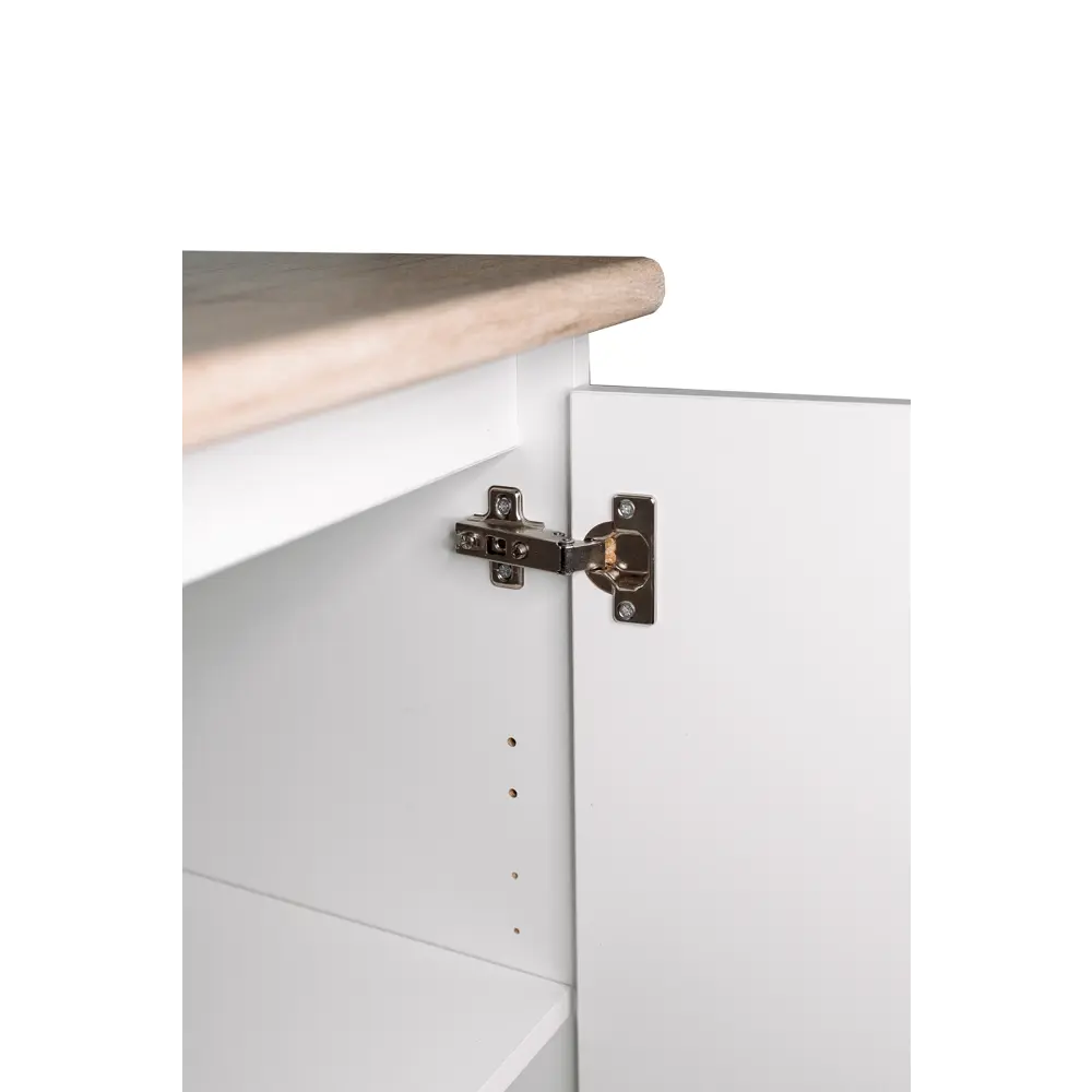 Кухонный шкаф напольный Миус 50x85x60 см ЛДСП цвет белый Santreyd STLM-2090932 - Вид №4
