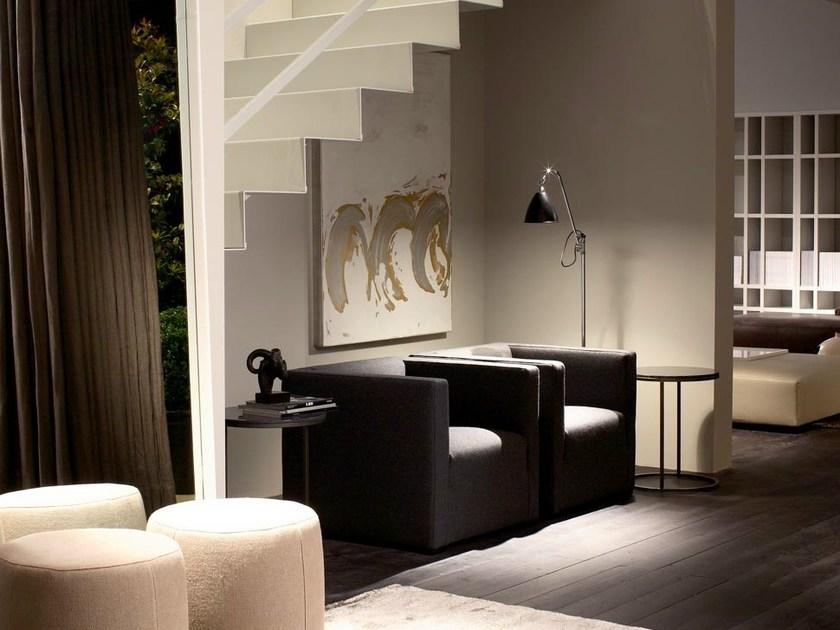 Meridiani Мягкое кресло со съемным чехлом из ткани Belmon sun-id-1408395 - Вид №1