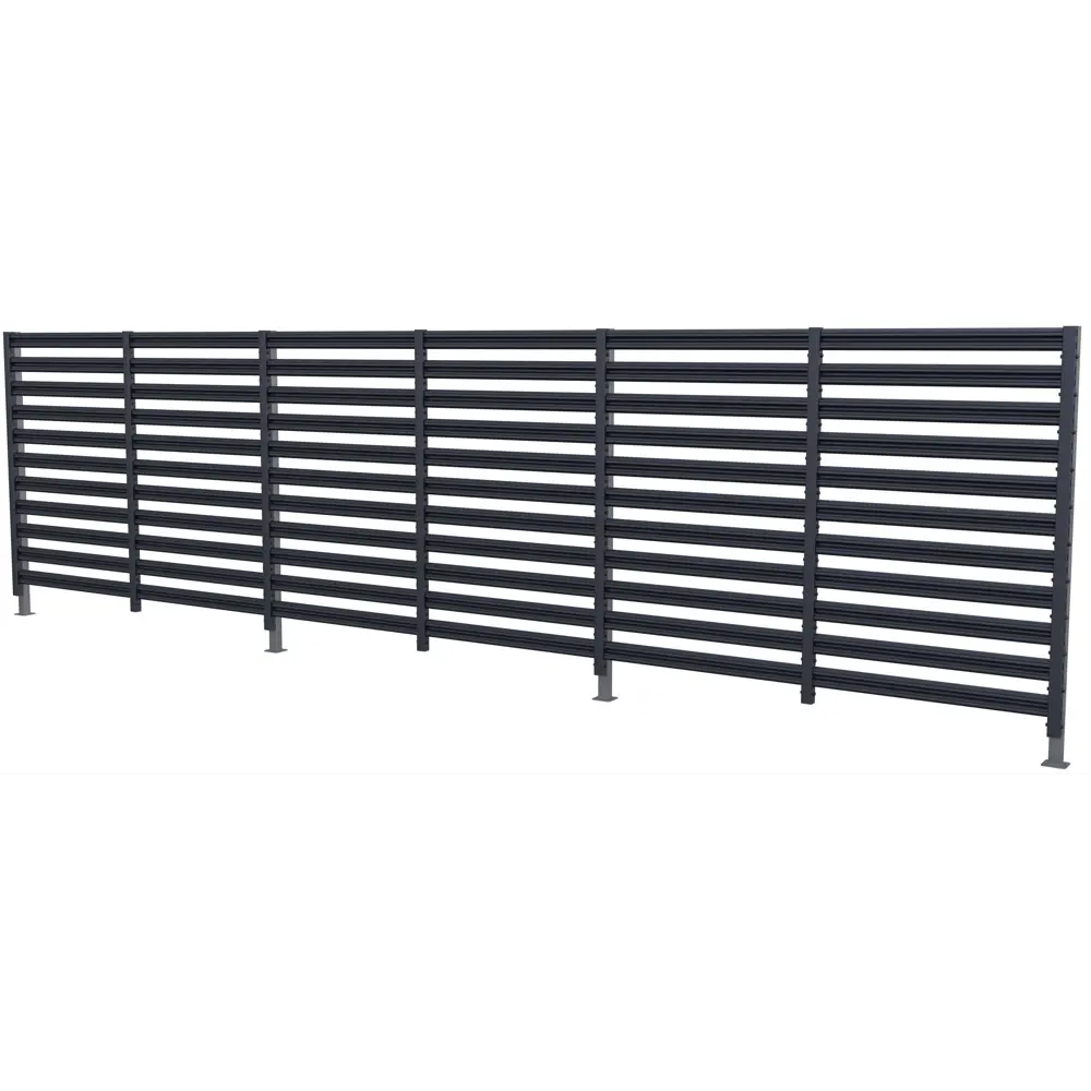 Еврожалюзи Горизонт 2.5x2 м RAL 7024 графит Santreyd STLM-2097762 - Вид №6