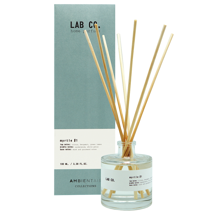 MK100SBLB Диффузор ароматический lab co, Мирт, 100 мл Ambientair 
