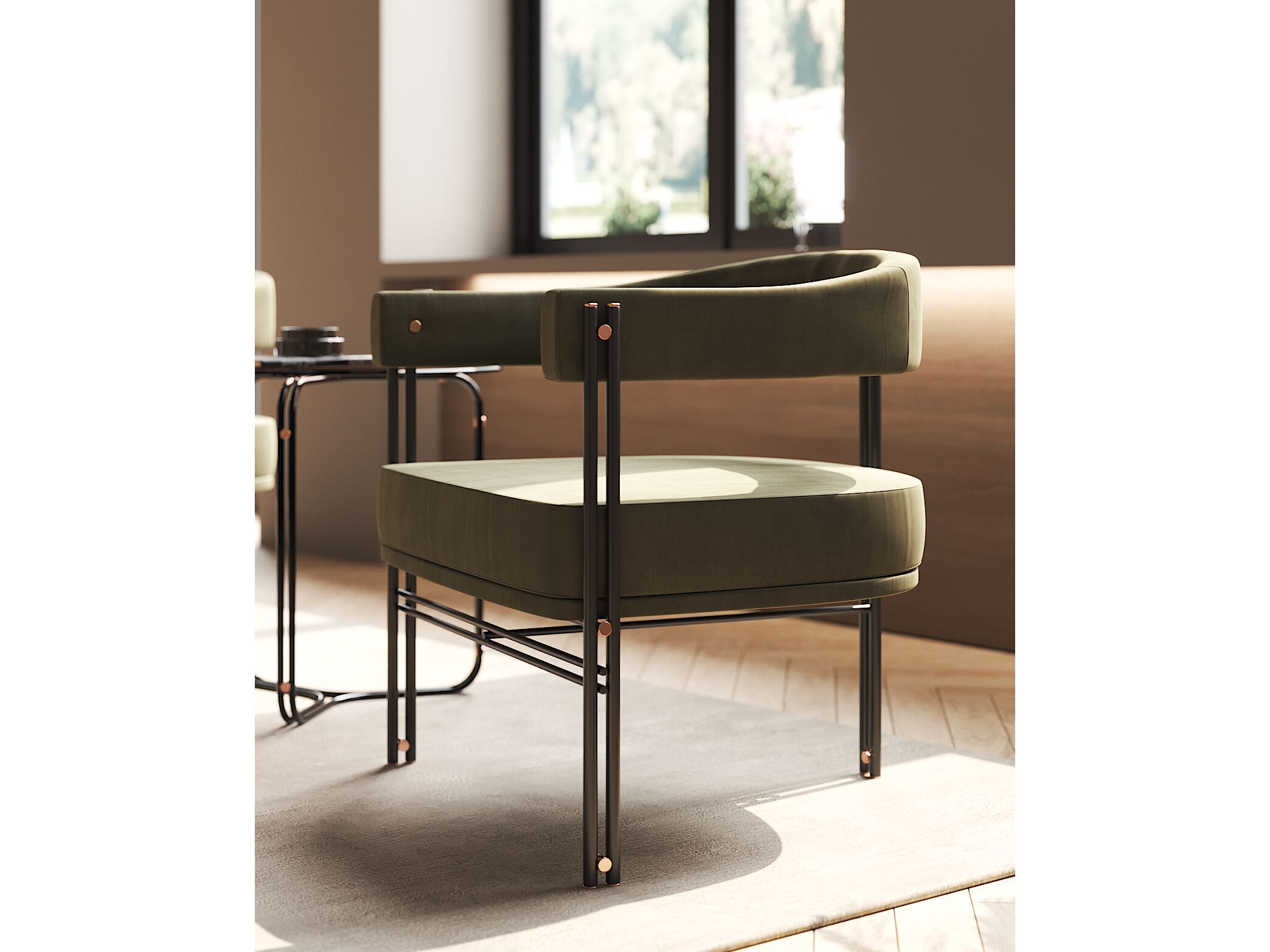 Кресло с подлокотниками PRADDY Natur ARCH-00052823 - Вид №4