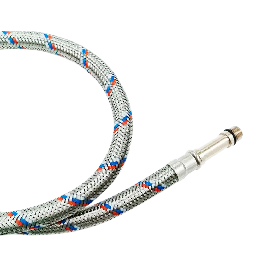 Гибкая подводка РОСТЕРМ для смесителя с оплеткой из нержавеющей стали 89409395 STLM-1574562 - Вид №2