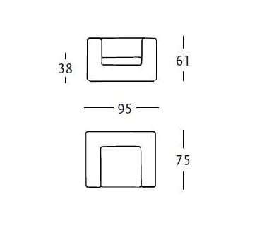Кресло Zanotta Throw-Away ARCH-00133980 - Вид №2
