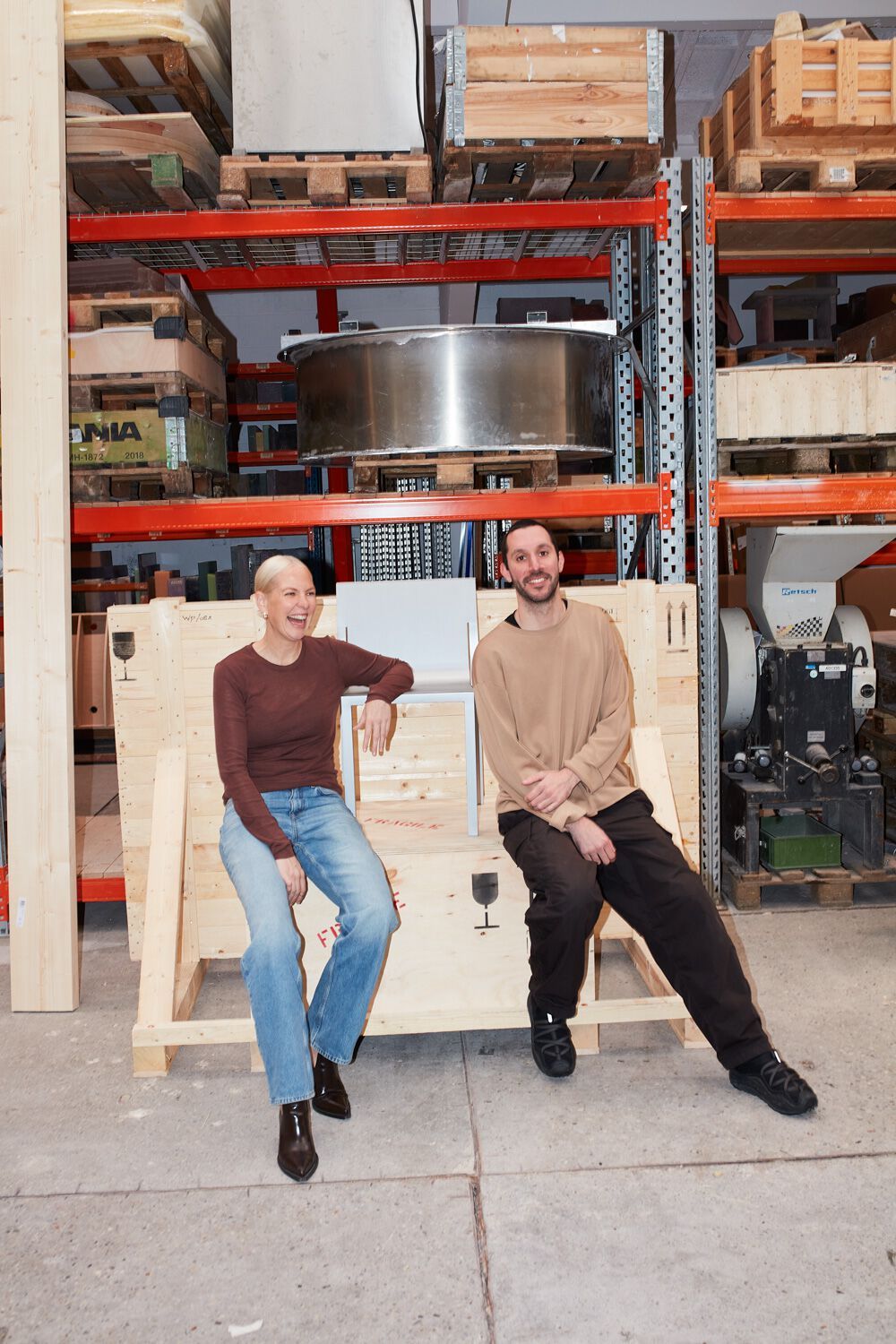 Штабелируемый алюминиевый стул BD Barcelona Stedelijk ARCH-00132726 - Вид №42