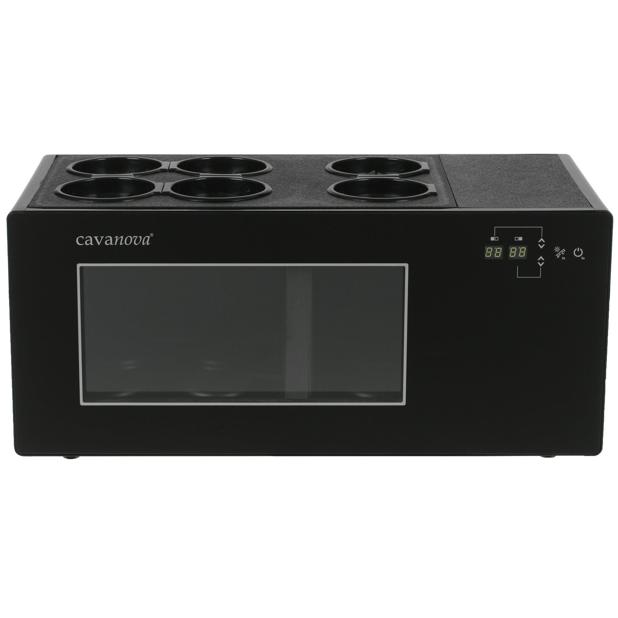 8192694 Винный шкаф Cavanova OW6CD черный STDN-0058483 - Вид №1