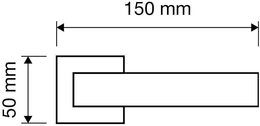 LINEA CALI' Ручка из хромированной латуни на розетке с замком Thais sun-id-1389404 - Вид №4