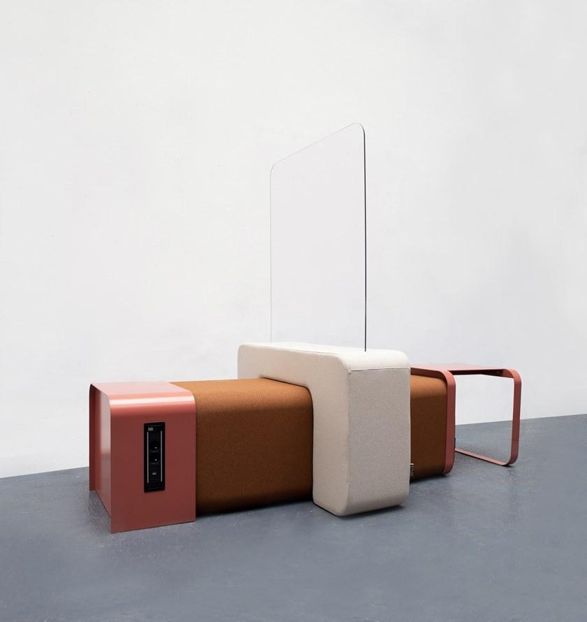 Marine Peyre Editions Модульный диван из ткани Bflex sun-id-1465796 - Вид №3