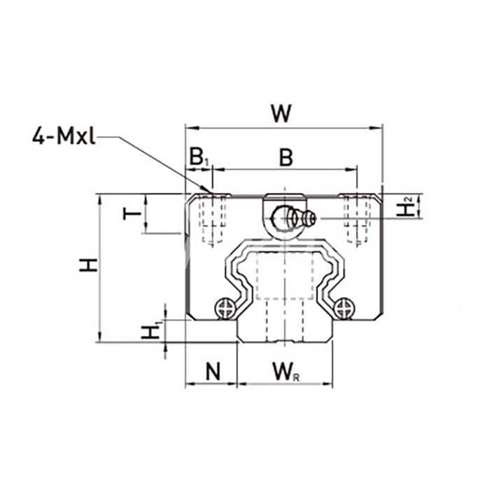 IS554 Каретка HGL20CAZAH ISKRA  - Вид №1
