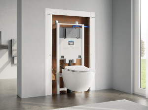 Утопленный сливной ящик