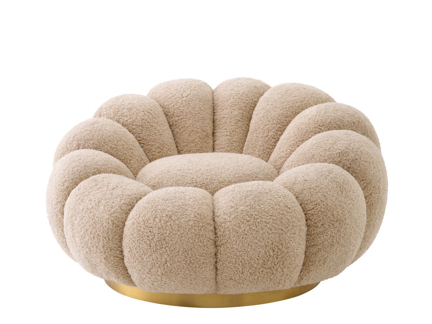 Тканевое вращающееся кресло Eichholtz MELLO ARCH-00132775