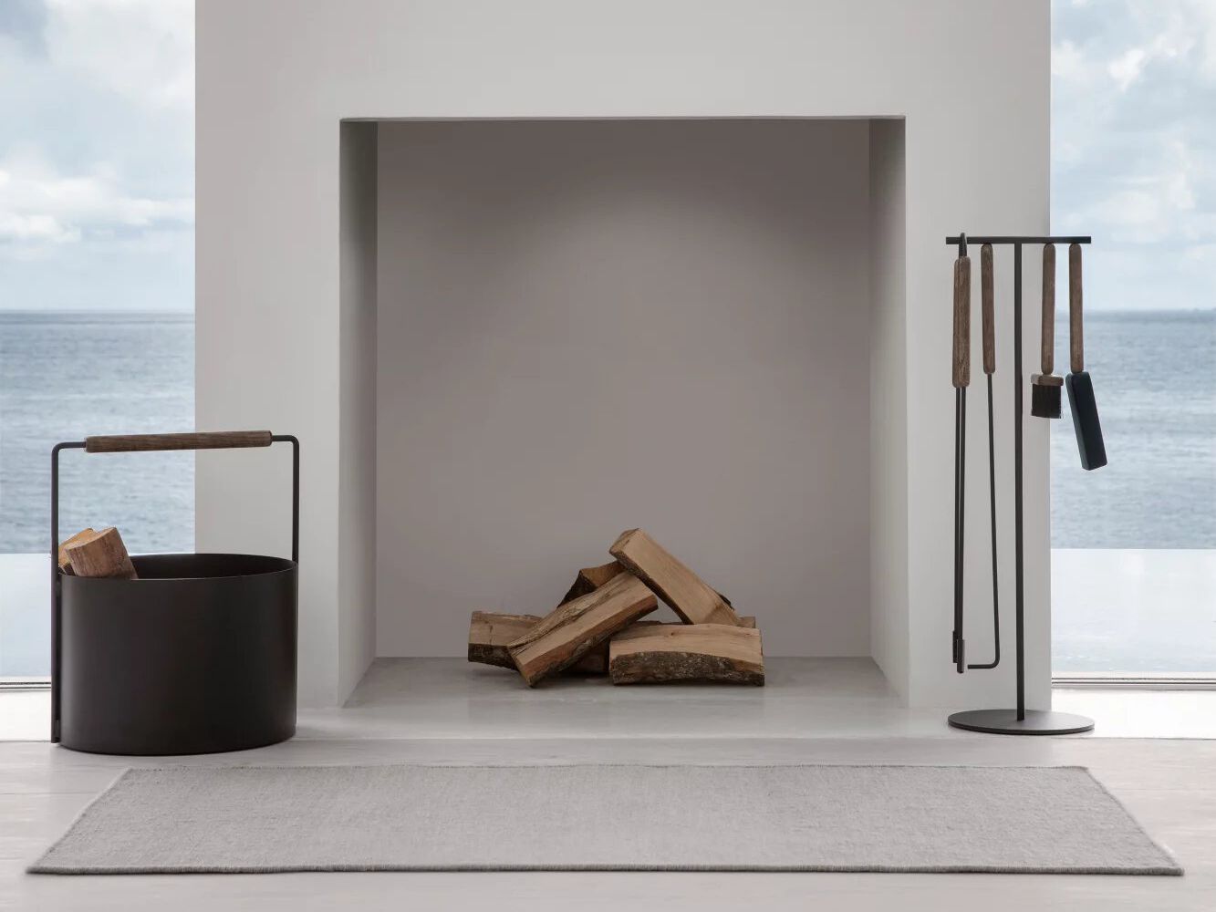 Набор инструментов для камина с порошковым покрытием blomus Аши ARCH-00025029 - Вид №1