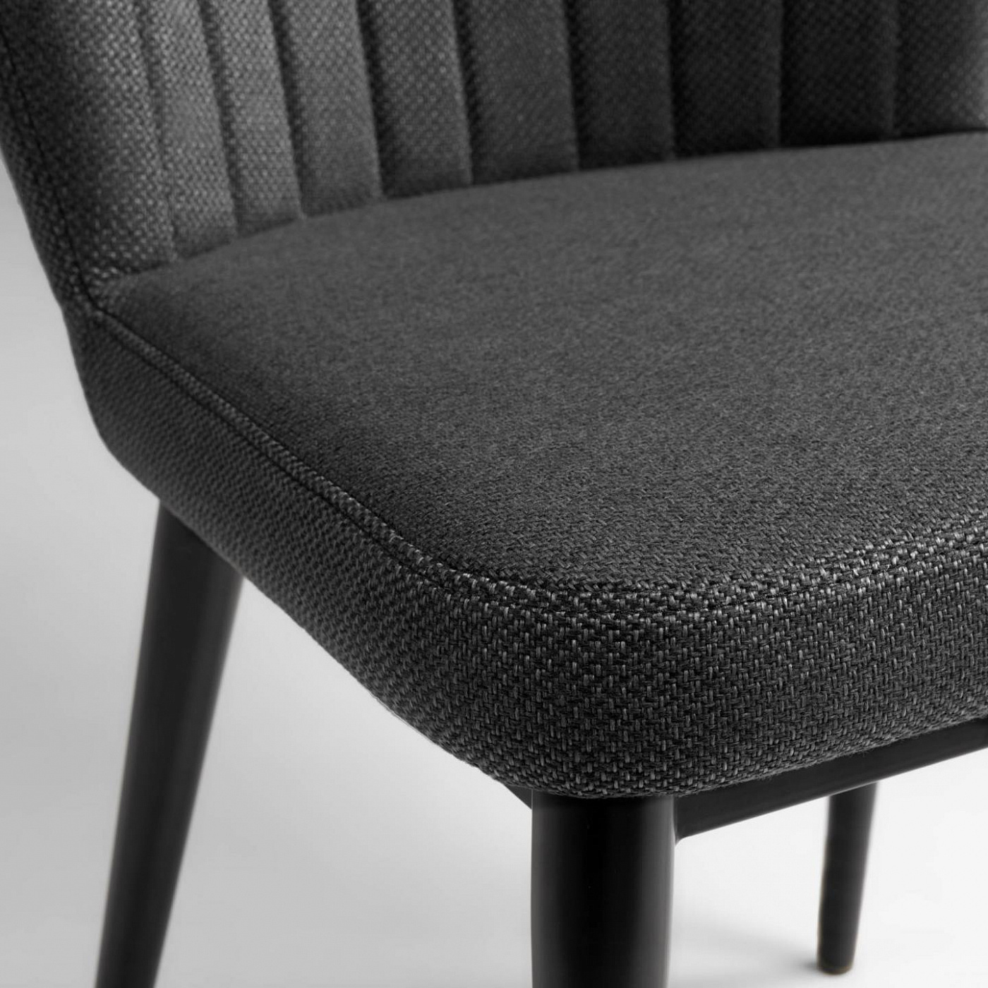 084063 Стул темно-серый La Forma Madge  - Вид №1