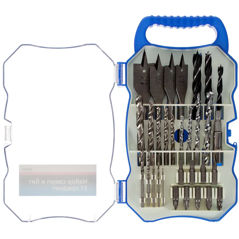 Набор сверл и бит 100-00248, 31 предм Santreyd STLM-2164308