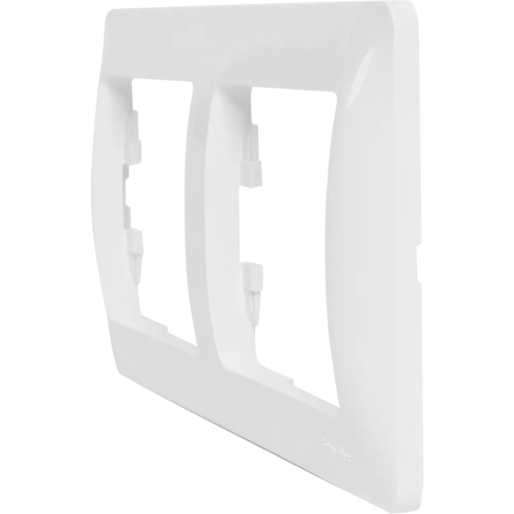 Schneider Electric Glossa - Двойная рамка для розеток молочного цвета 84693672 STLM-0053767 - Вид №2