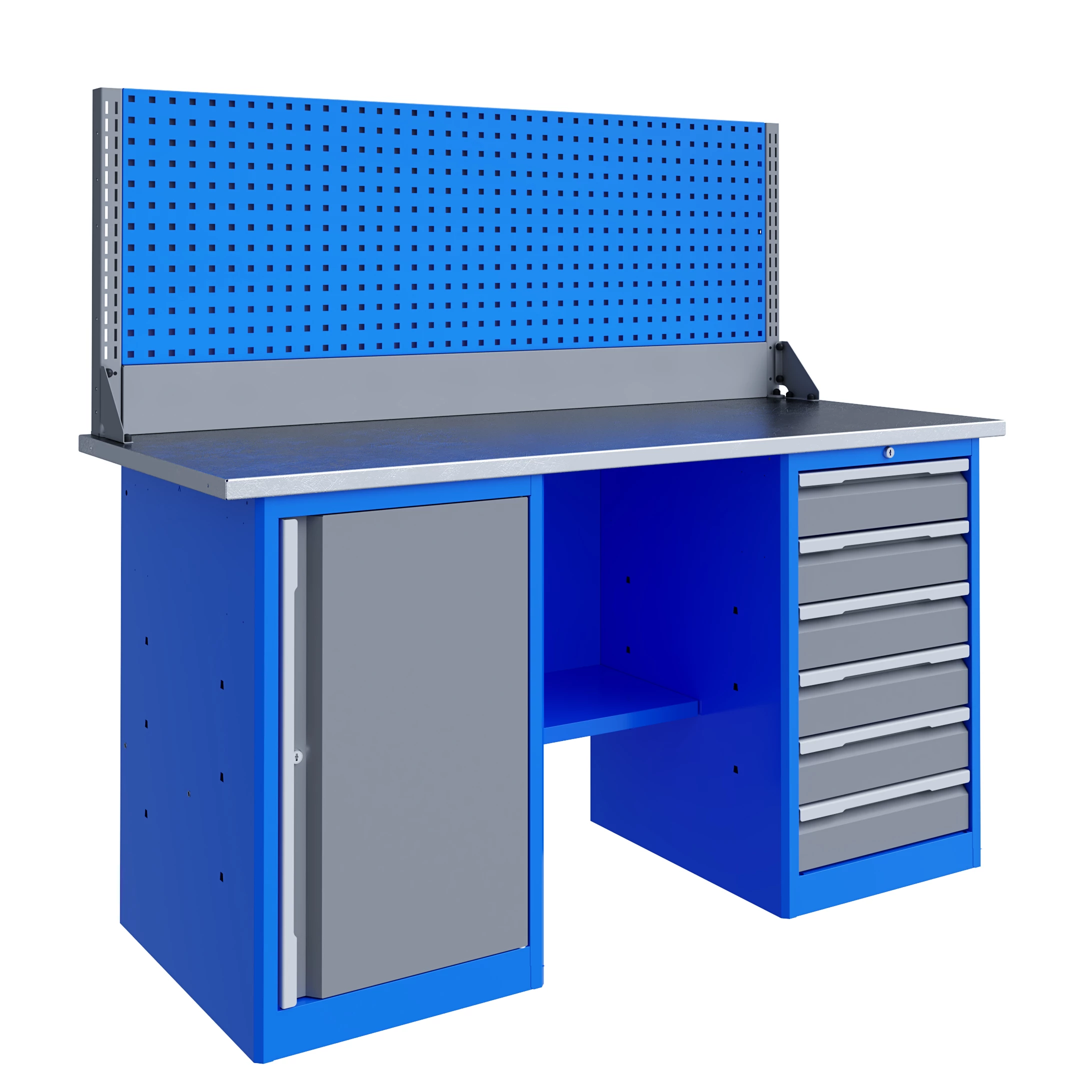 Верстак слесарный TNC 161.67.1-1 Верстакофф 125210