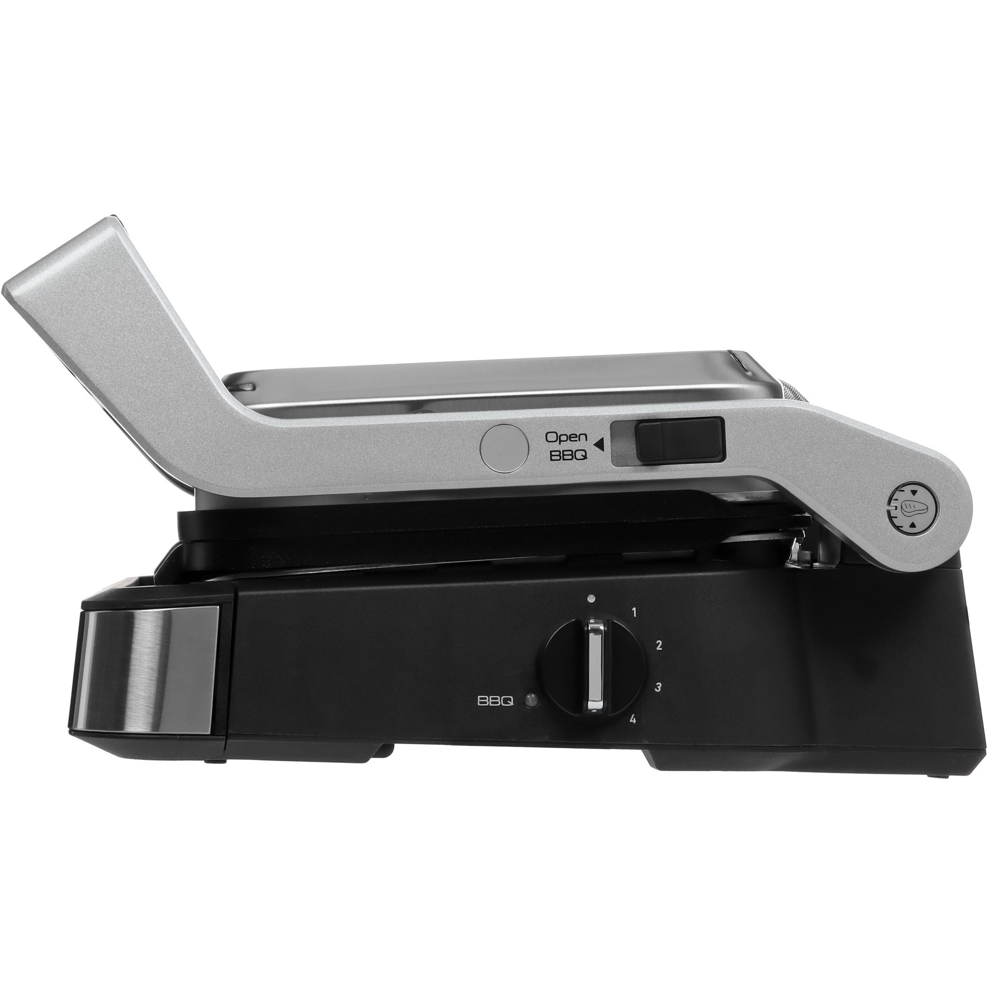 9103842 Гриль Tefal OptiGrill XL GC782D30 серебристый STDN-0133116 - Вид №3