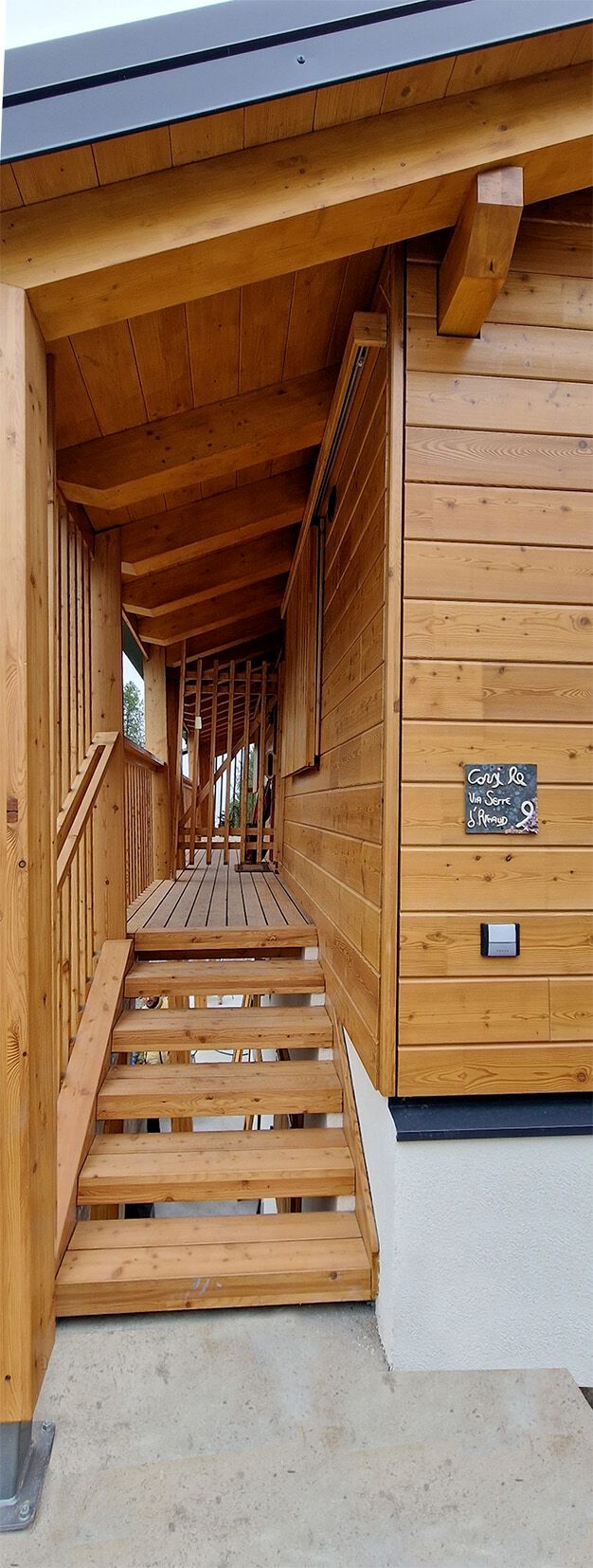 Деревянная панель фасада SIMONIN FUNLAM® ARCH-00024895 - Вид №1