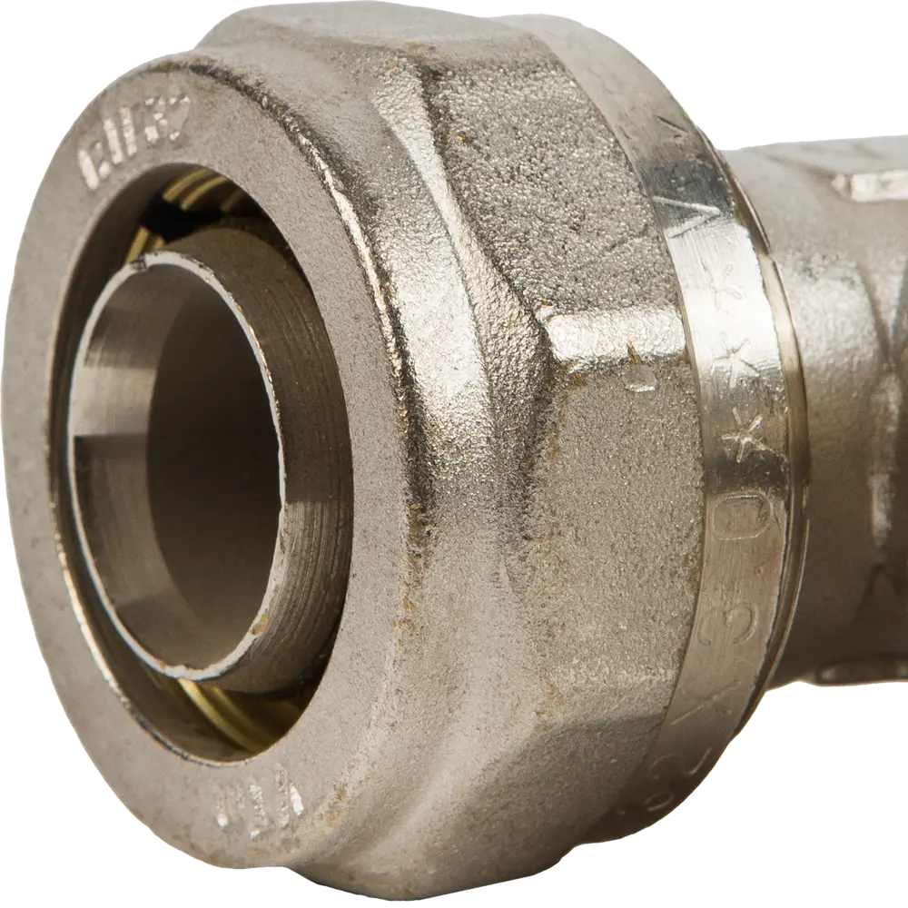 Тройник переходной Valtec 32x32x26 мм никелированная латунь VTM.331 STLM-2153201 - Вид №1