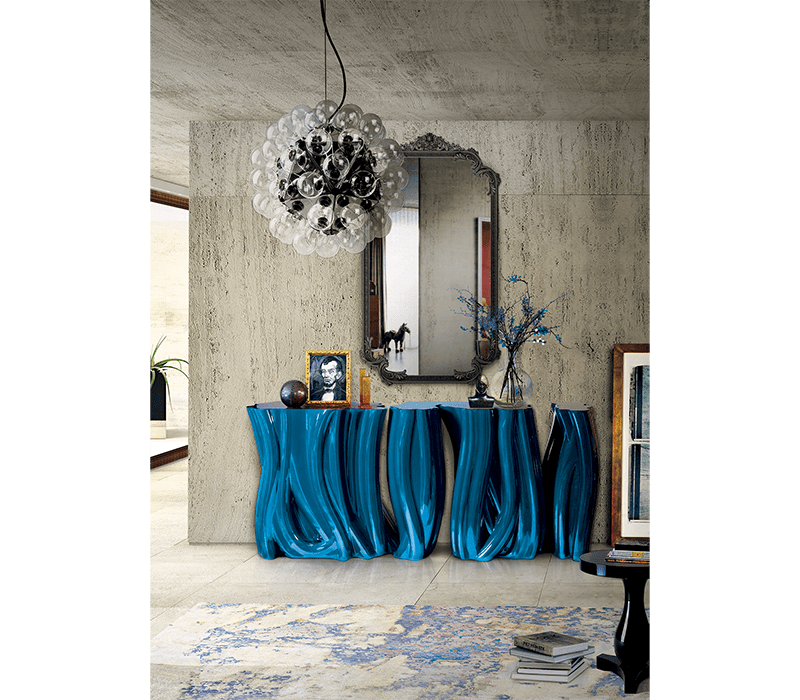 0-041 Монохромный синий буфет Boca Do Lobo  - Вид №15