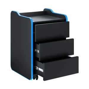91346978 Тумба с выдвижными ящиками Vmmgame CS-1BKBE 39.50x63.50x42.50 см ЛДСП цвет синий STLM-1398251