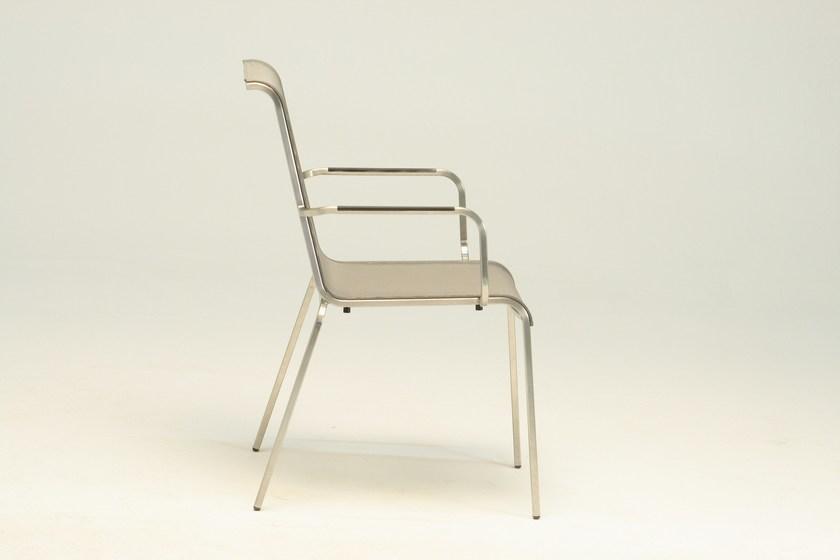 FISCHER MÖBEL Штабелируемый садовый стул с подлокотниками Modena sun-id-1509756 - Вид №7