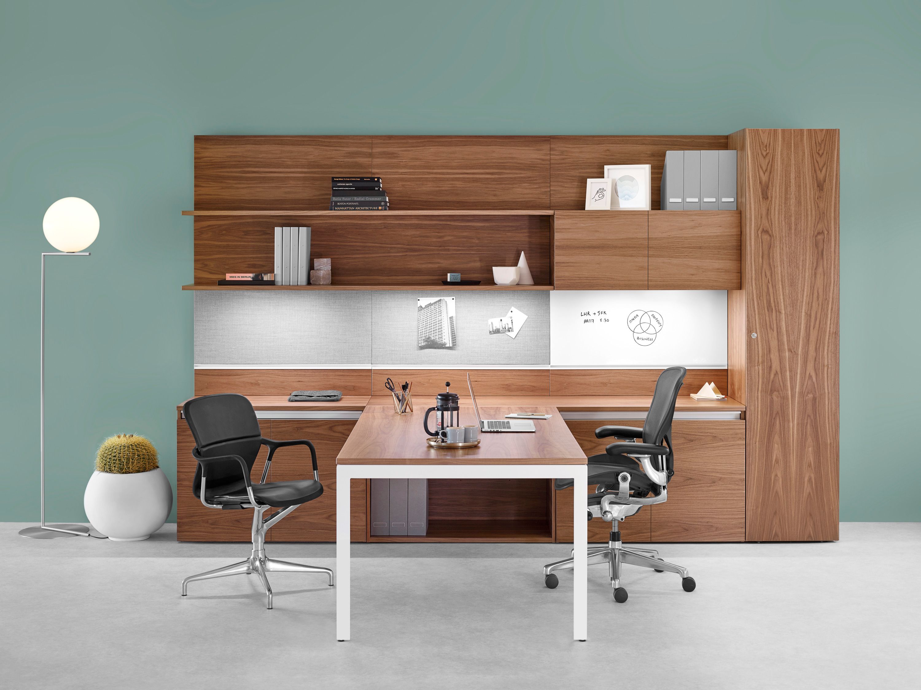 5-спицевое вращающееся офисное кресло с колесами Herman Miller Aeron ARCH-00152986 - Вид №24