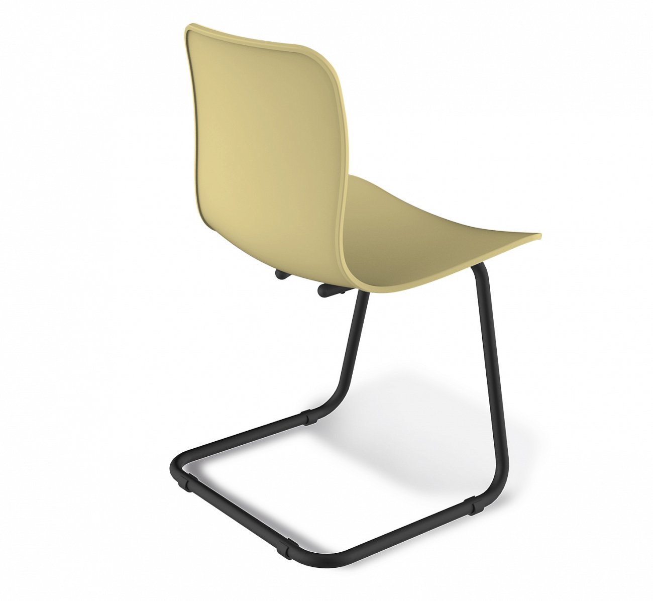 Стул DSR бежевый S45 SHEFFILTON ДИЗАЙНЕРСКИЕ, DSR 015600 Желтый  - Вид №1