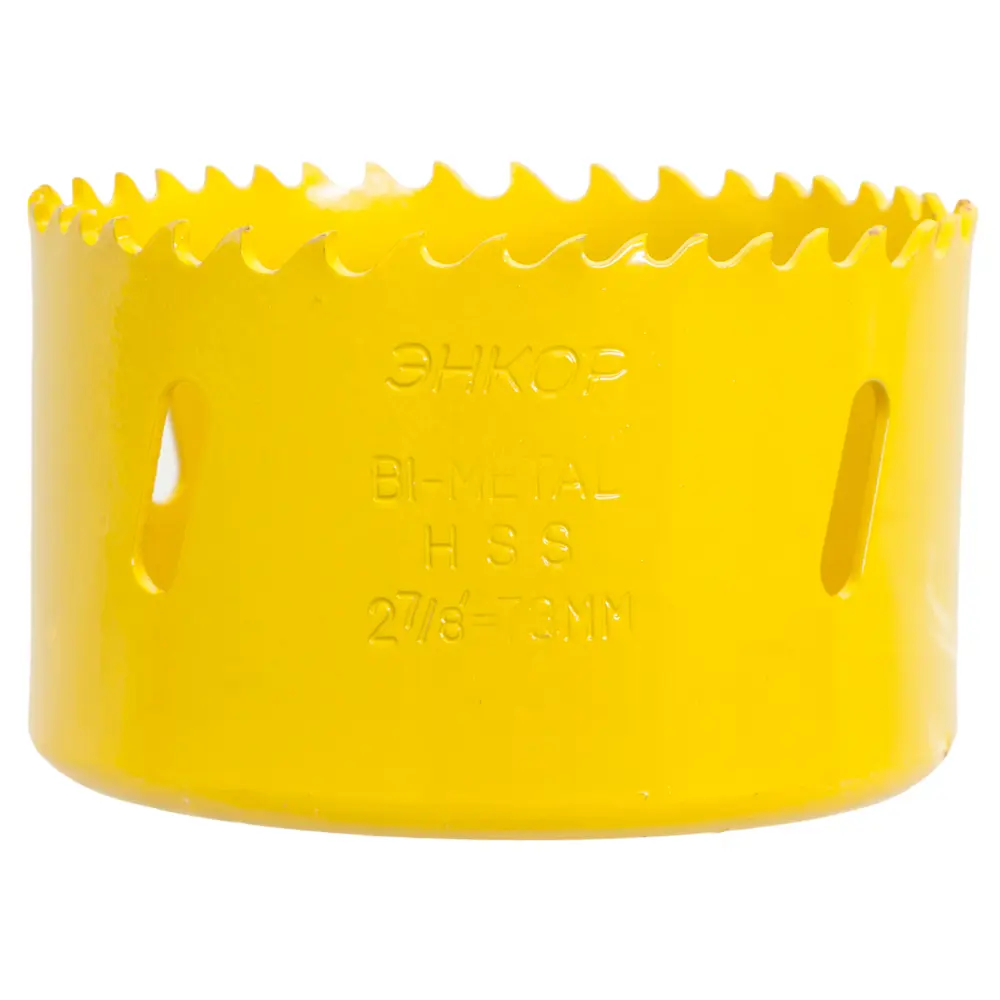 Коронка для металла Энкор Bi-Metall, D73 мм STLM-2091363