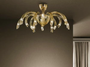 Sylcom Стеклянный потолочный светильник Phoenix 2032