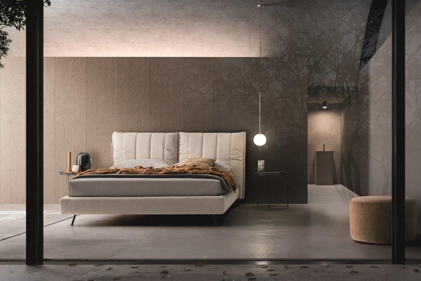 Ditre Italia Кровать из ткани с высоким изголовьем On line sun-id-1470368 - Вид №3