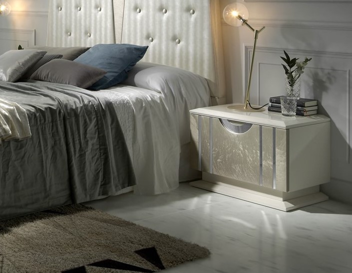 105918 Прикроватная тумбочка 13313 с основанием Bisel Llass Kira Santreyd