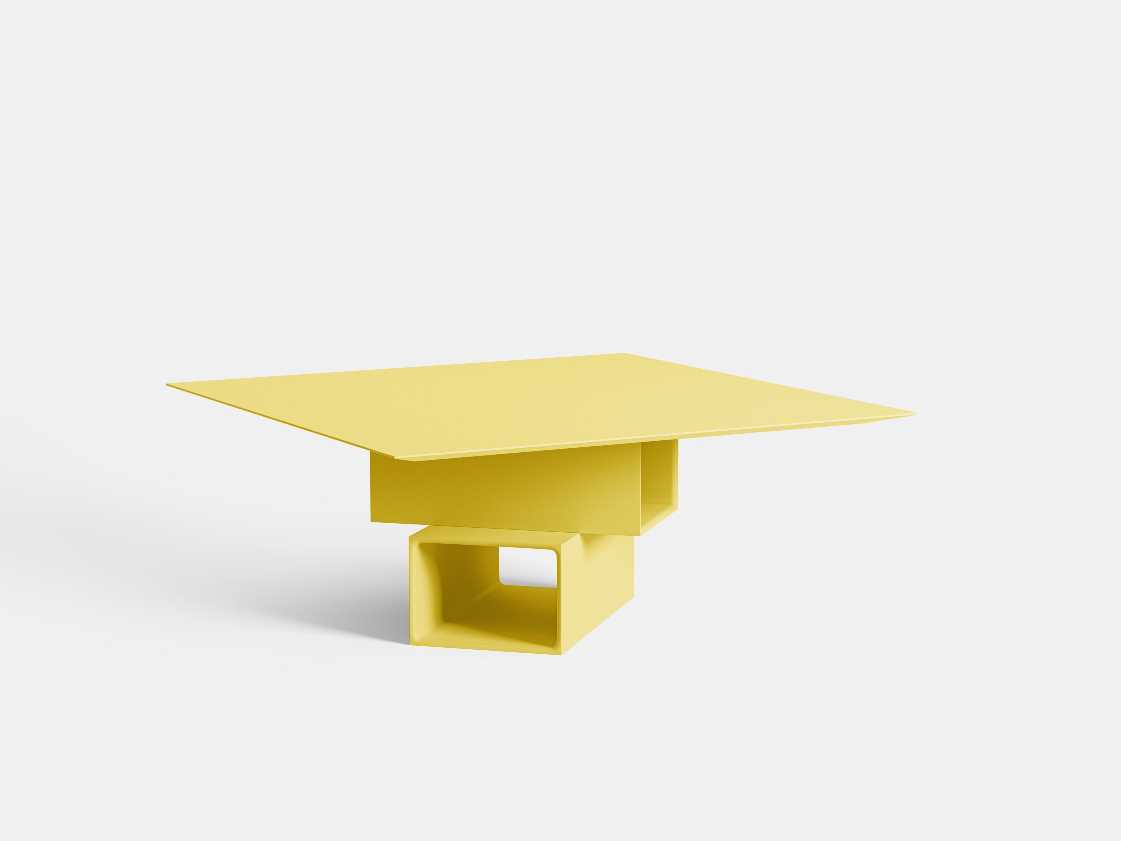 Бетонный квадратный стол PULKRA плакат ARCH-00062328 - Вид №16