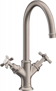 16502800 Смеситель для раковины 210, 2 ручки, крестообразные ручки и сливной гарнитур AXOR MONTREUX