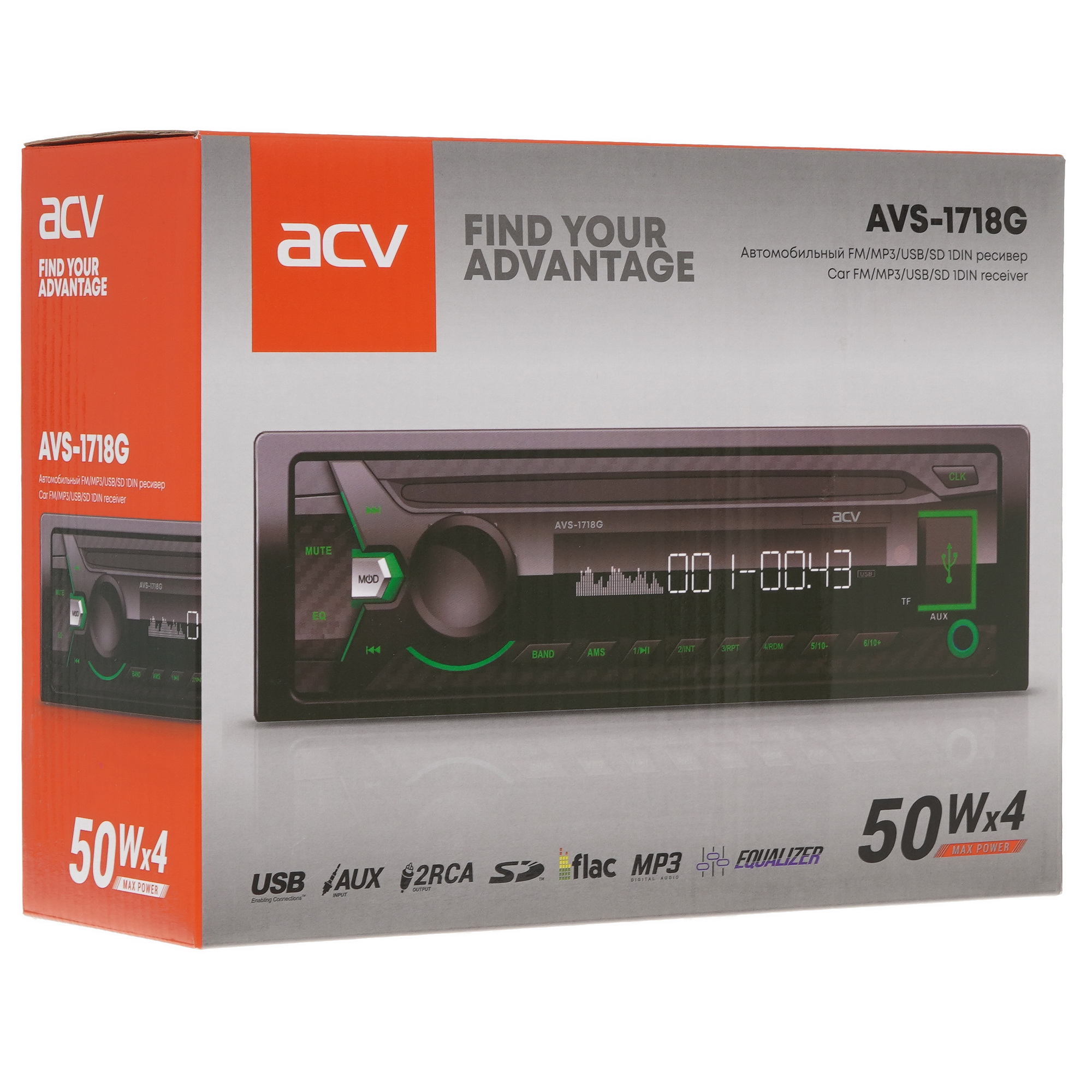 5332717 Автопроигрыватель ACV AVS-1718G STDN-0087508 - Вид №6