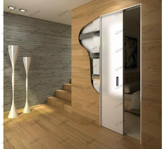 PROTEK® Рама стойки для одинарной раздвижной двери Skudo® sun-id-1346882