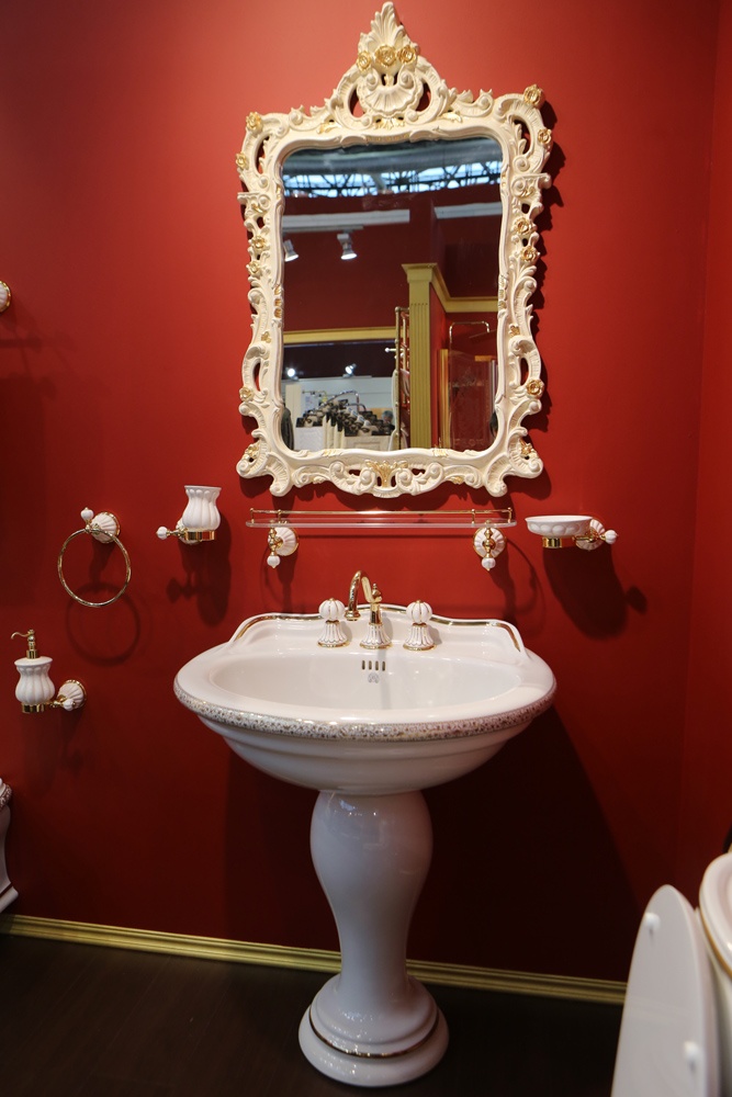 ML.MLD-25.773.BI Подвесная раковина настенная круглая Migliore  белая  - Вид №2