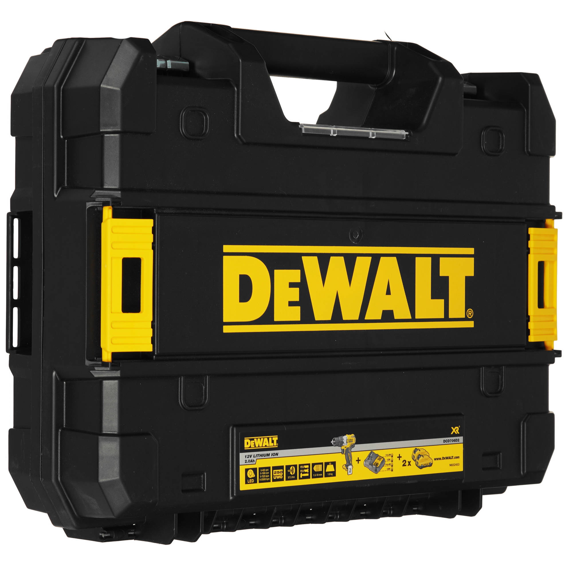 Дрель-шуруповерт DeWalt DCD706D2 XR 10.8/12V 9014015 STDN-0015238 - Вид №8