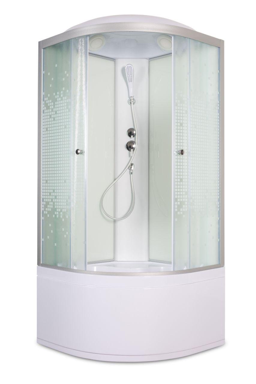 А01 LED с кнопкой и гидромассажем Душевая кабина DETO Серия А L 990 стандартная - Вид №29